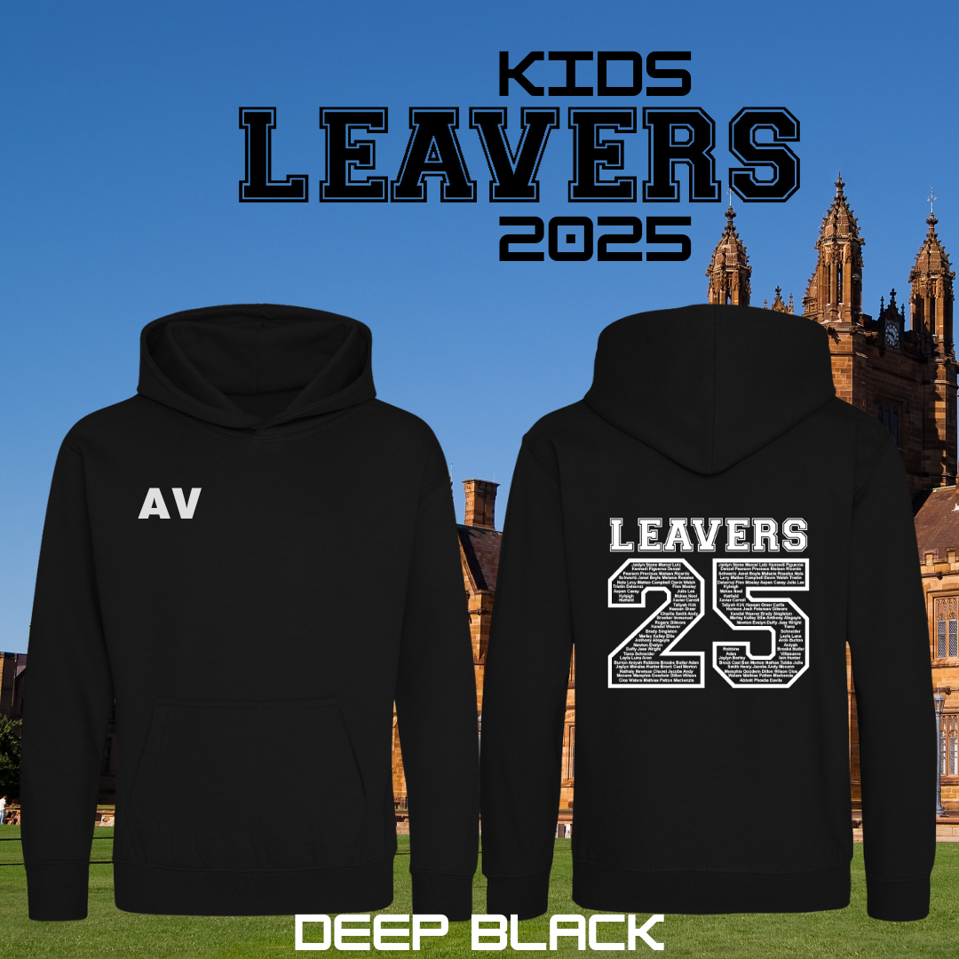 KIDS LEAVERS 2025 Custom Hoodie