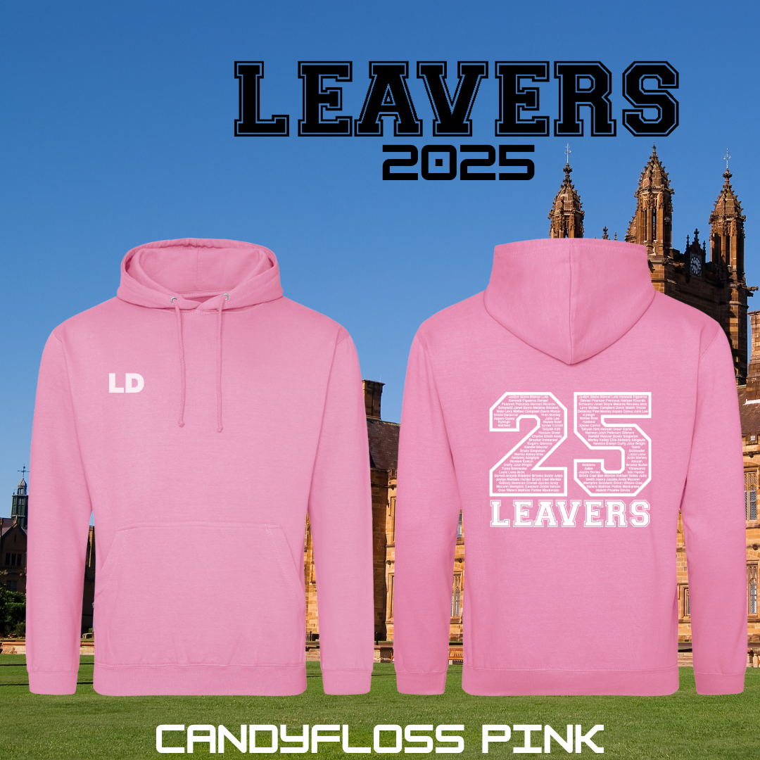 LEAVERS 2025 Custom Hoodie