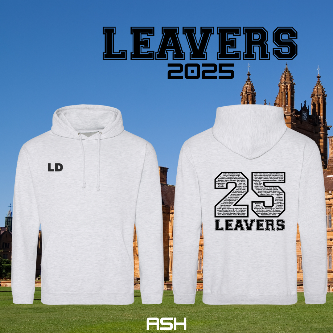 LEAVERS 2025 Custom Hoodie