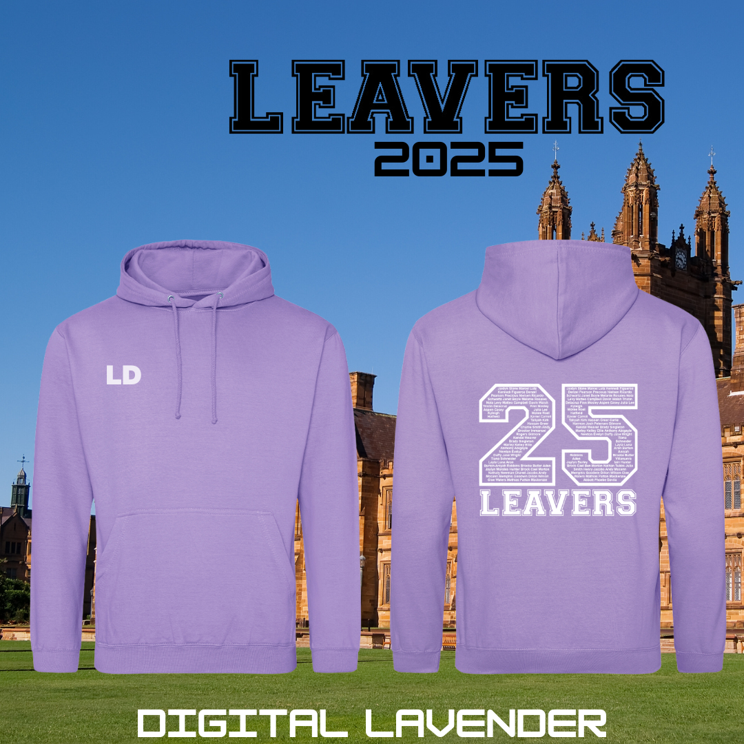 LEAVERS 2025 Custom Hoodie