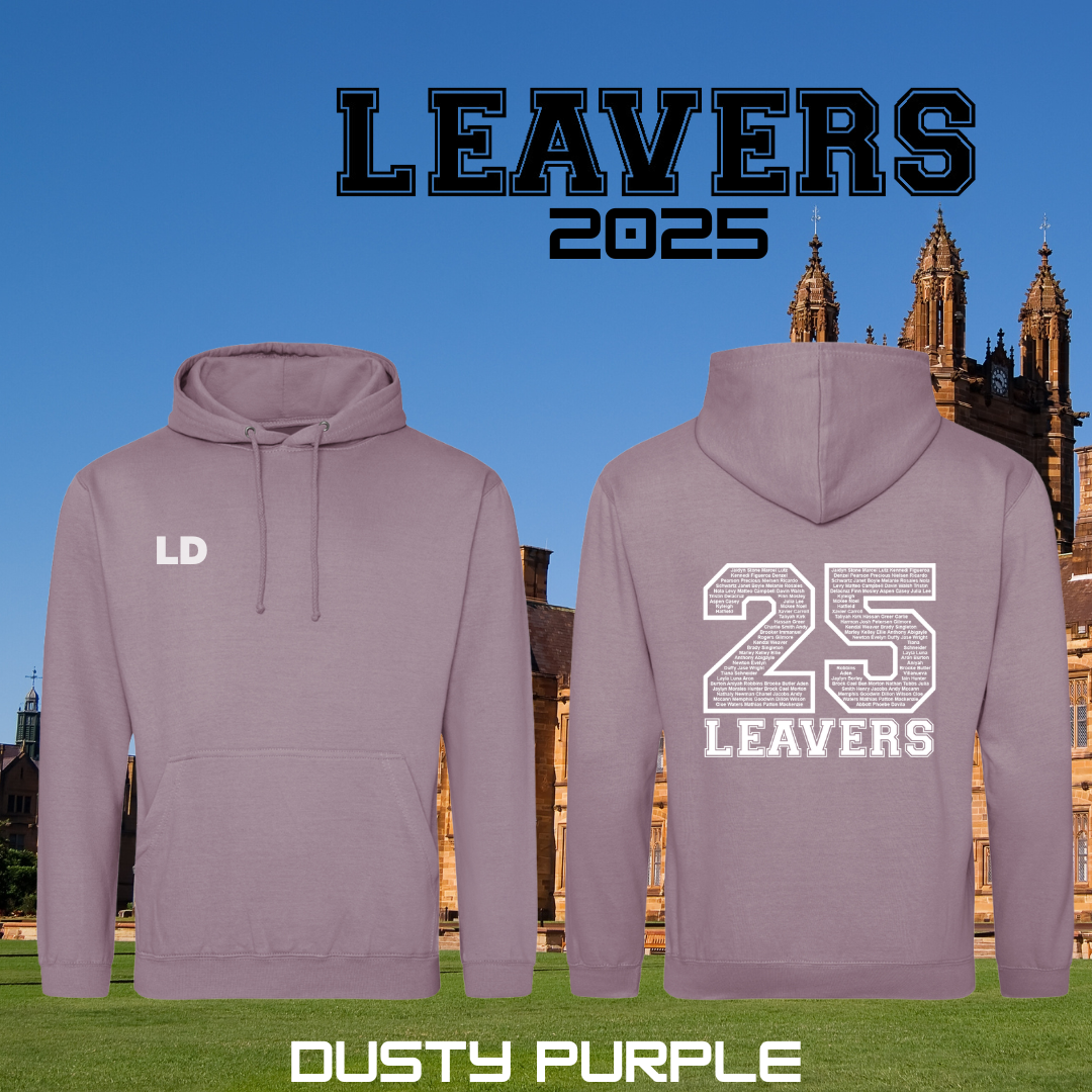 LEAVERS 2025 Custom Hoodie