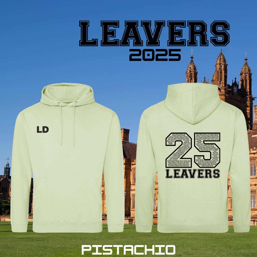 LEAVERS 2025 Custom Hoodie