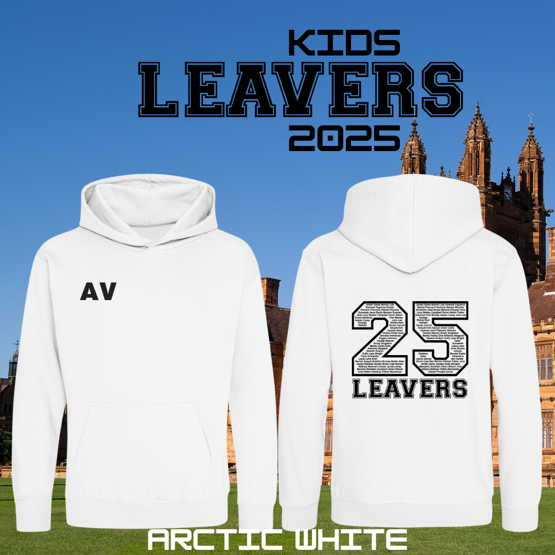 KIDS LEAVERS 2025 Custom Hoodie