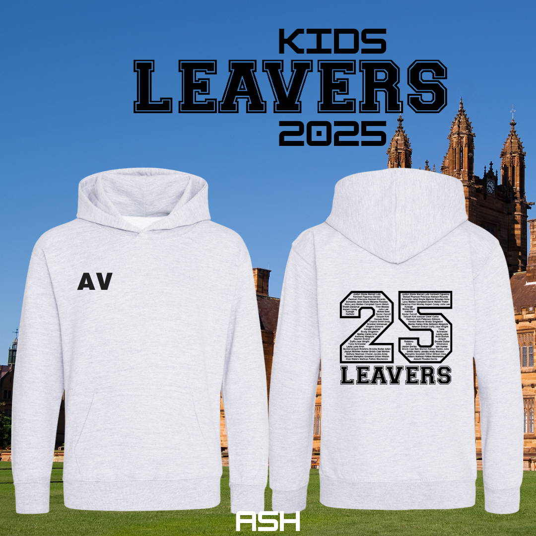 KIDS LEAVERS 2025 Custom Hoodie