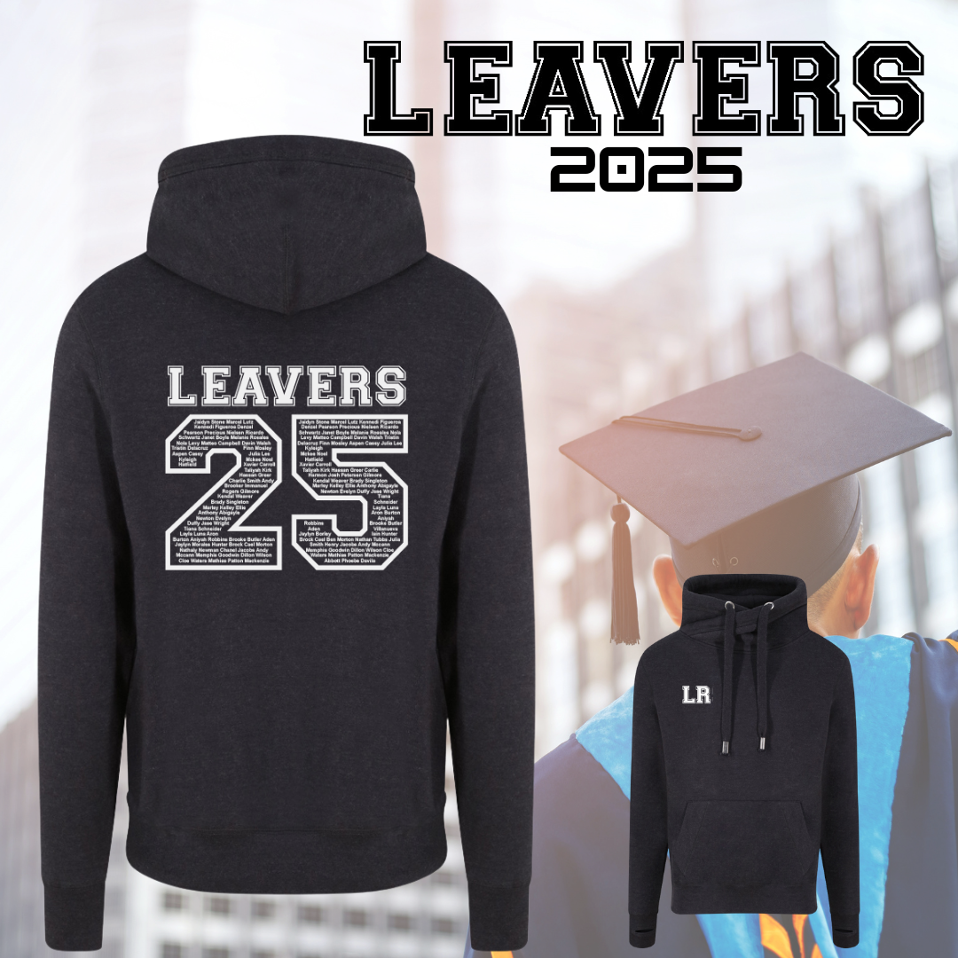 LEAVERS 2025 Custom Cross Neck Hoodie