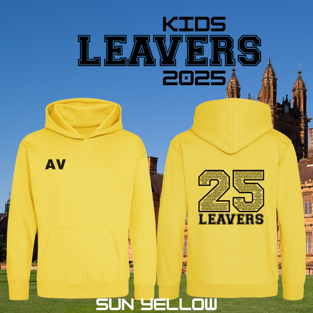 KIDS LEAVERS 2025 Custom Hoodie