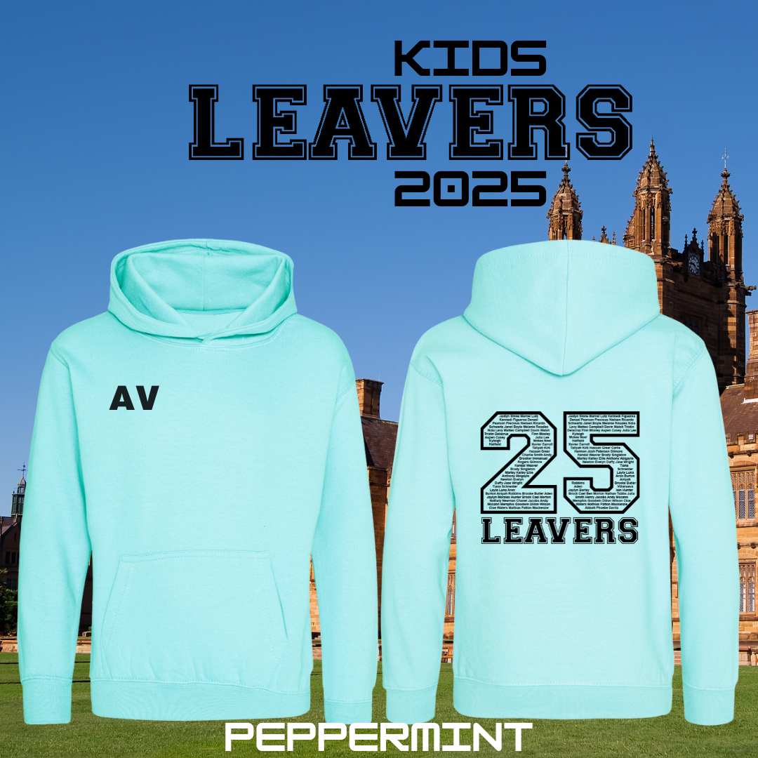 KIDS LEAVERS 2025 Custom Hoodie