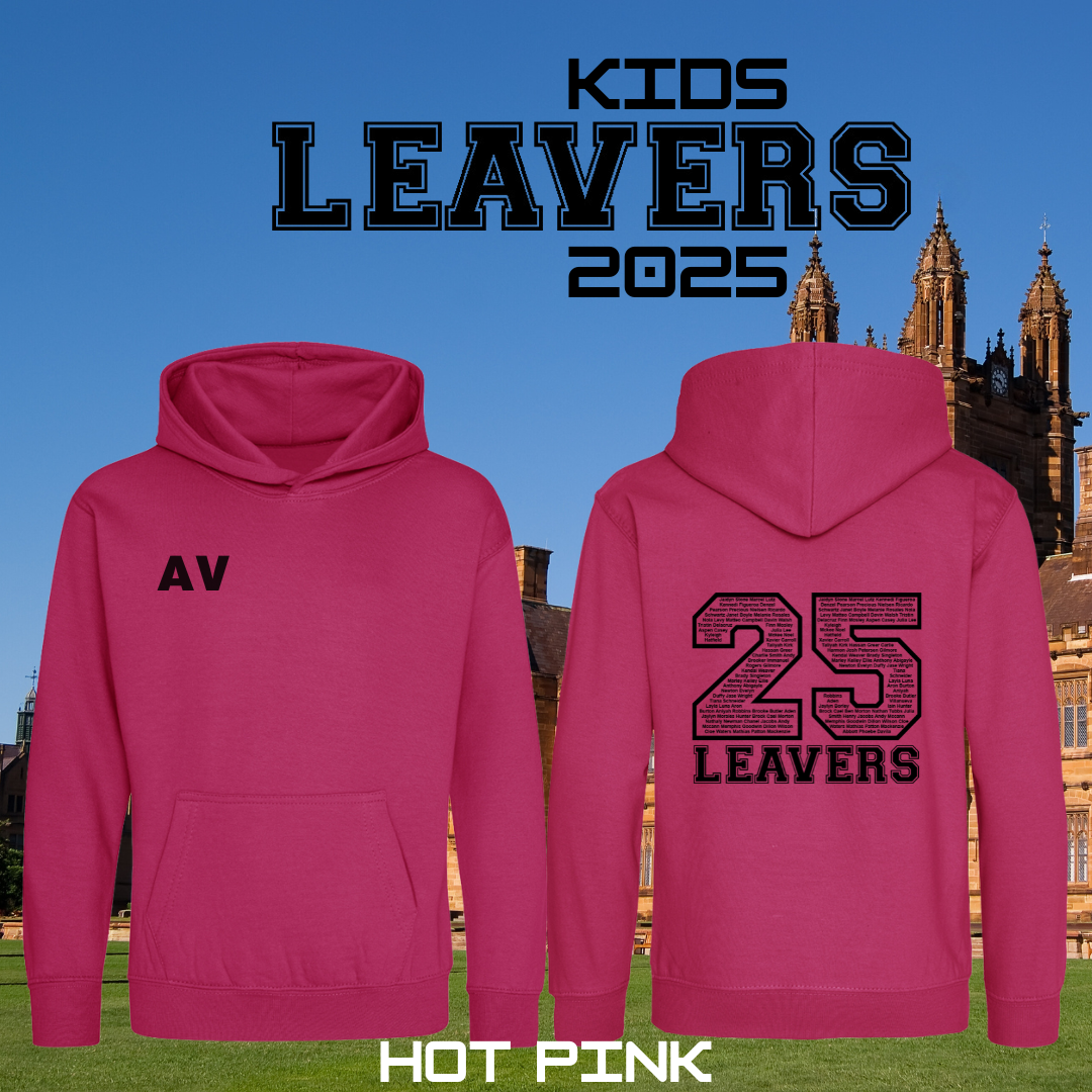 KIDS LEAVERS 2025 Custom Hoodie