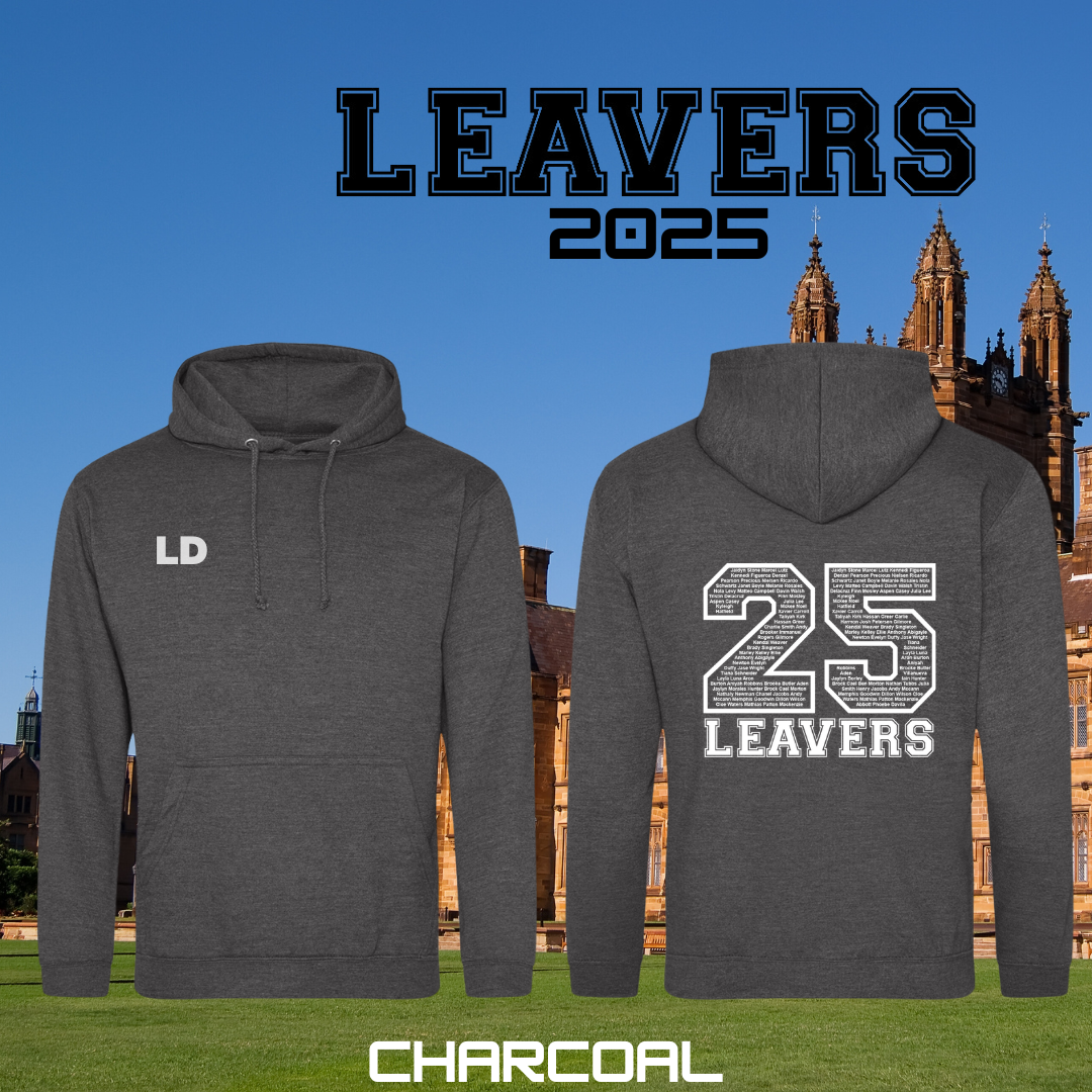 LEAVERS 2025 Custom Hoodie