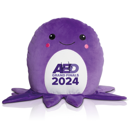 Official Squishy Octopus Plush Toy All England Dance